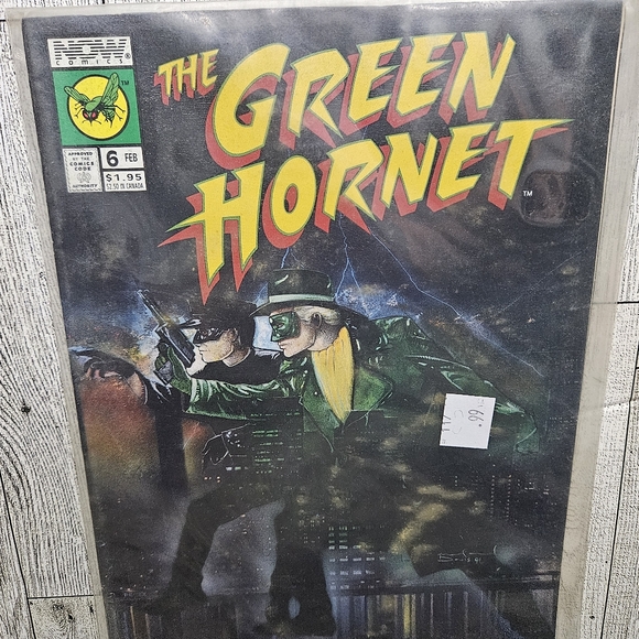 The Green Hornet #6 February 1992 Now Comics Tod Smith Chuck Dixon Comic Book - Picture 6 of 11